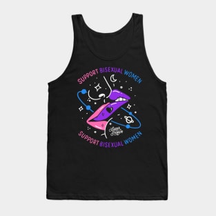 Support Bisexual Women LGBT Tank Top